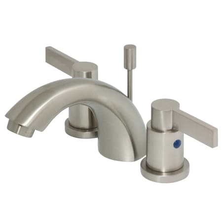 Kingston Brass KB8958NDL Mini-Widespread Bathroom Faucet, Brushed Nickel KB8958NDL